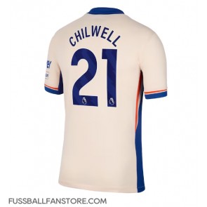 Chelsea Ben Chilwell #21 Replik Auswärtstrikot 2024-25 Kurzarm